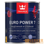Евро Пауэр 7 моющаяся краска для стен и потолка (Euro Power 7)